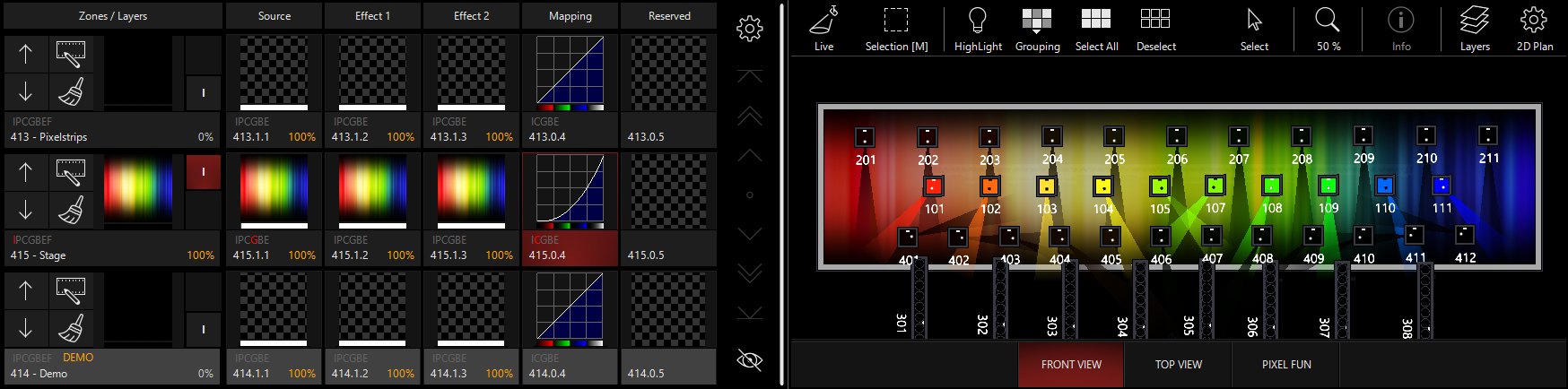 Mapping Adjustments