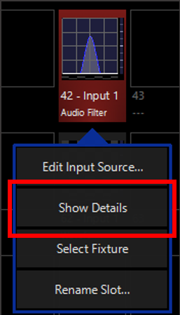Audio Filter Input Processor